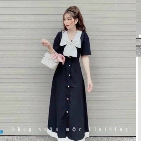 Đầm dự tiệc Bigsize 55-90kg thiết kế đơn giản nhưng sang trọng