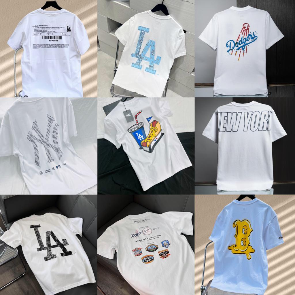 TỔNG HỢP MẪU NEW ERA MÀU TRẮNG - ÁO THUN NEW ERA CHÍNH HÃNG - NEW ERA NEW YORK - LA HOTDOG