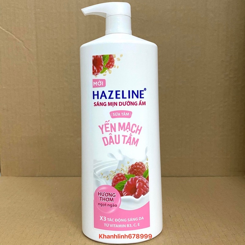 Sữa tắm Hazeline Yến Mạch Dâu Tằm 1kg