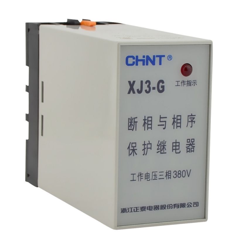 Rơle  bảo vệ điện áp 3 pha Chint XJ3-D, XJ3-G