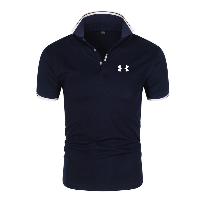 UNDER ARMOUR áo polo Ngắn Tay Phong Cách Hàn Quốc Năng Động Dành Cho Nam