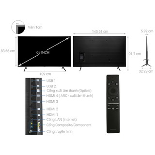 Tivi Smart QLED Samsung QA65Q75R - 65 inch, 4K