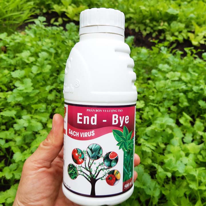 Thuốc Trừ Bệnh Khảm Lá, Xoăn Ngọn, Chùn Đọt Trên Cây Trồng - ENDBYE  Nhập Khẩu - Chai 500ml
