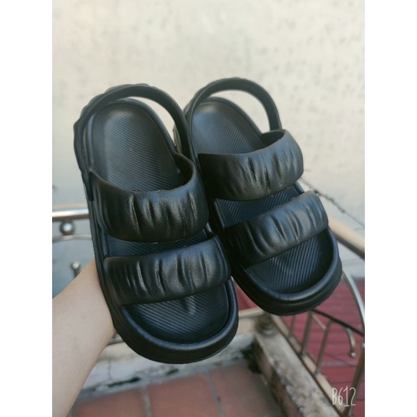 Sandal nữ, SANDAL QUAI NHÚN, sandal học sinh cao cấp sẵn hàng