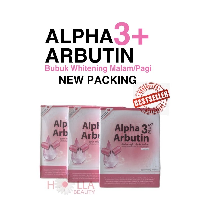 (Hàng Mới Về) Bộ 3 Sản Phẩm Chăm Sóc Da Tay / Cơ Thể Alpha Arbutin Collagen Làm Trắng Da