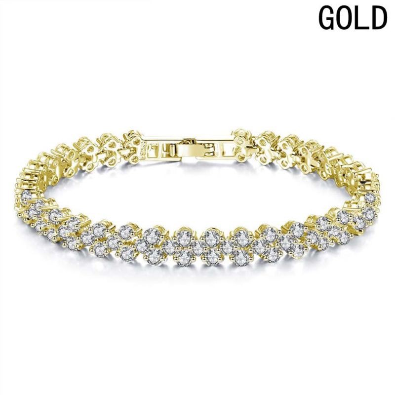 Vòng Tay Đính Đá Pha Lê Sang Trọng