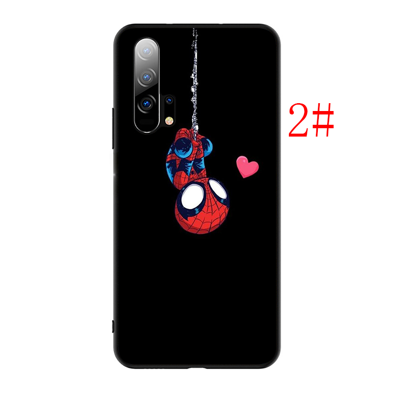Ốp điện thoại silicone TPU mềm hình truyện Marvel Người nhện T114 cho Huawei P20 P30 P40 Lite Pro Max