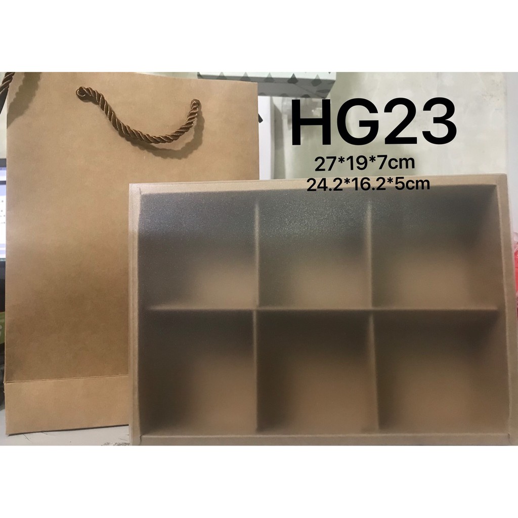 Hộp đựng bánh trung thu 6 cái 50-80g HG23