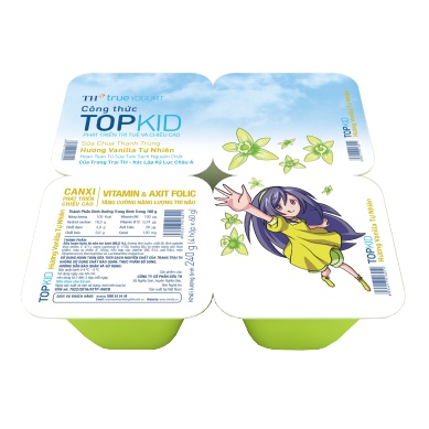 Sữa Chua Ăn TOPKID/ TH True Yogurt Lốc 4 hộp [BẢO QUẢN LẠNH-CHỈ GIAO HOẢ TỐC]