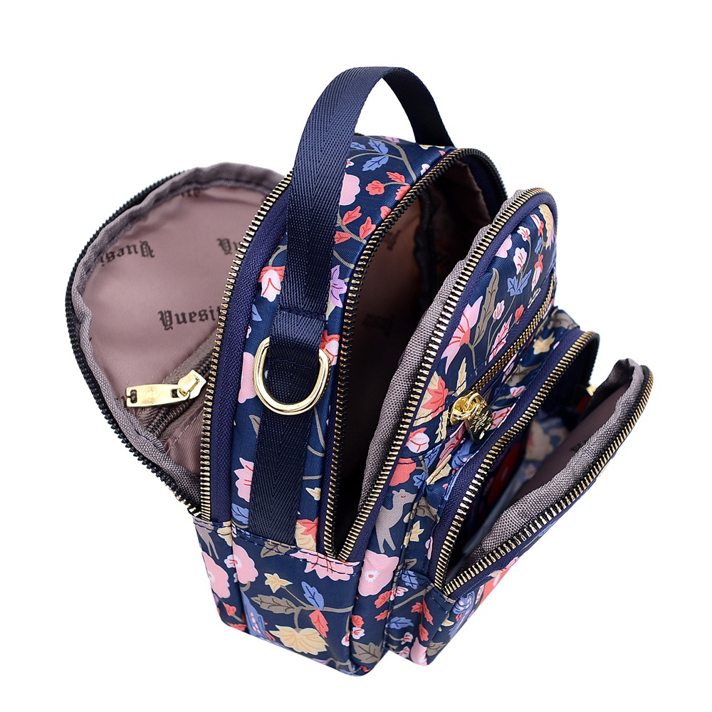 Túi Đeo Chéo Vai Bằng Vải Canvas Phong Cách Mới Dễ Phối Đồ Thời Trang Dành Cho Nữ