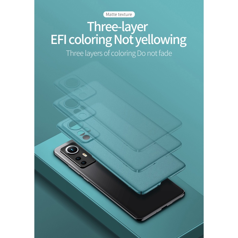 Ốp Điện Thoại Giấy Cứng Siêu Mỏng Bề Mặt Nhám Bảo Vệ Camera Cho Xiaomi 11T 10T Redmi Note 9 10 Pro 4g 5g Poco F3 F4 Sự Bảo Vệ