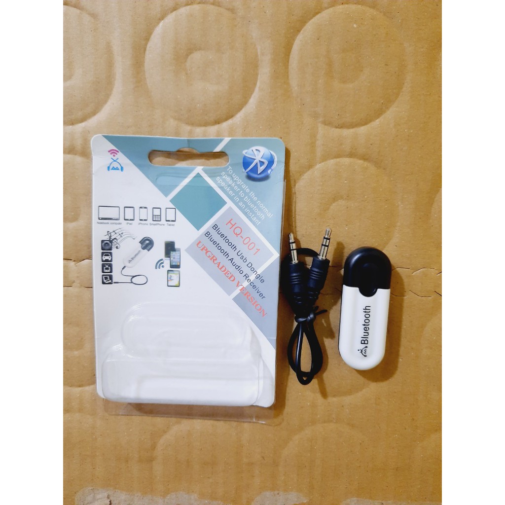 USB BLUETOOTH HQ-001 HÀNG CHÍNH HÃNG- Chuẩn Stereo, không nhiễu -dùng cho loa, amply, mixer, equalizer