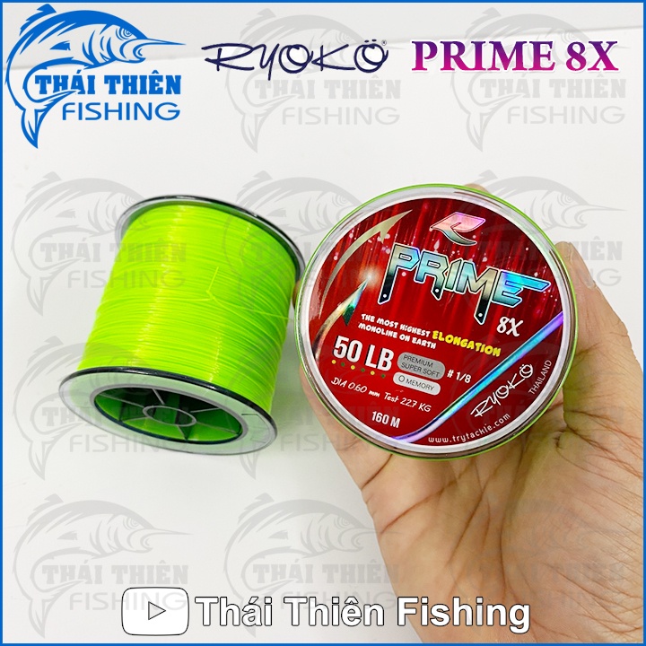 Cước Câu Cá Ryoko Thái Lan Prime 8X