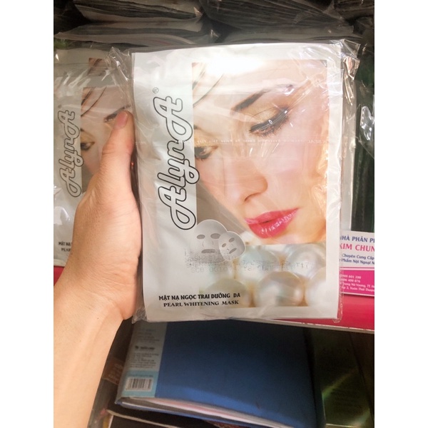 Lẻ 1 miếng mặt nạ Alyna 28g (Ngtrai, Nha đam, Trái cây)