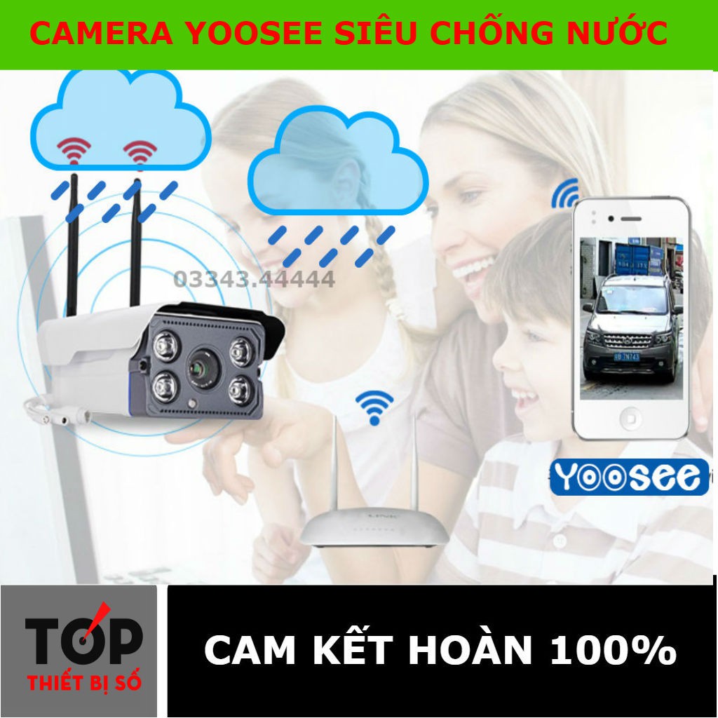 Camera WIFI IP YOOSEE ngoài trời IP004