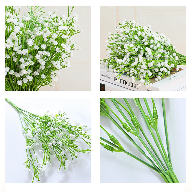 Gypsophila hoa giả hoa giả để bàn trang trí tiệc trang trí đám cưới hoa giả decor trang trí nhà trang trí phòng ngủ