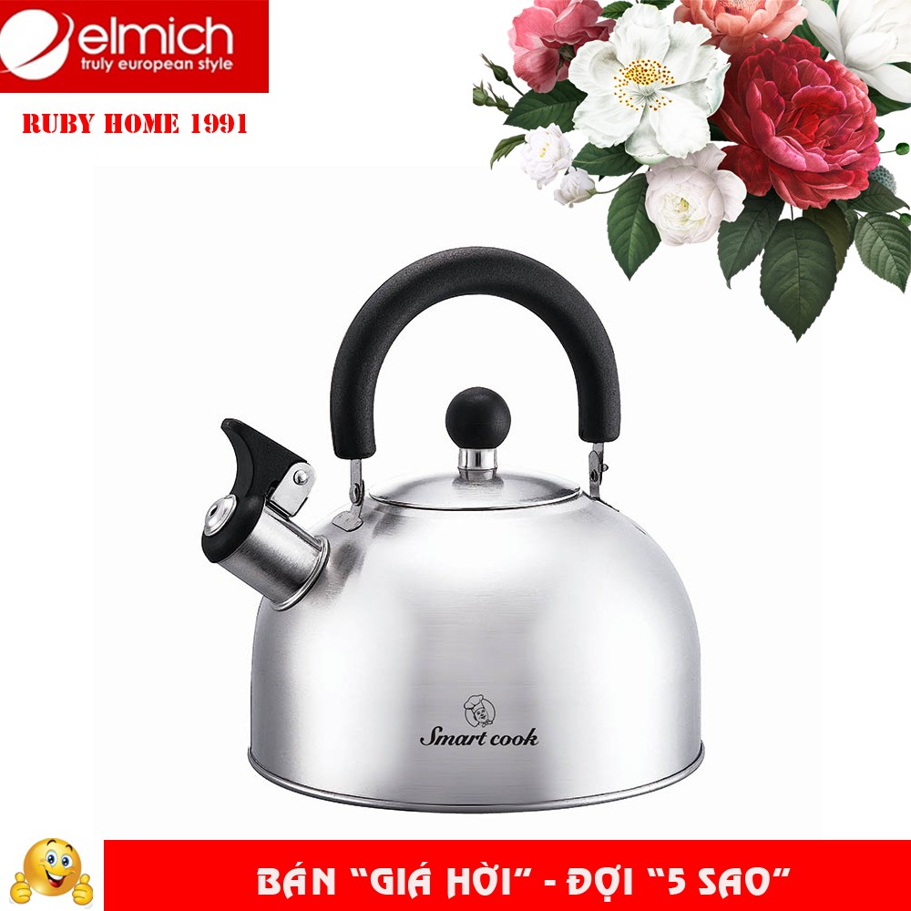 Ấm đun nước inox 304 Smartcook 2,5L