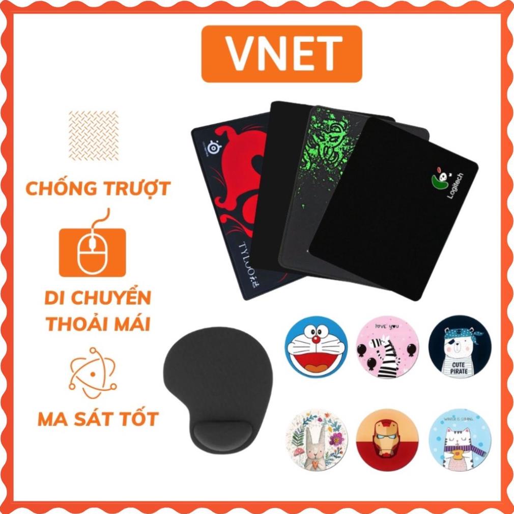 Miếng lót chuột gaming, pad chuột 2 ly cỡ nhỏ 20 x 25cm / 18 x 22cm nhiều mẫu mã đẹp  - SPANA