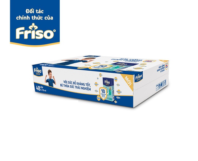 Thùng sữa bột pha sẵn Friso 110ml