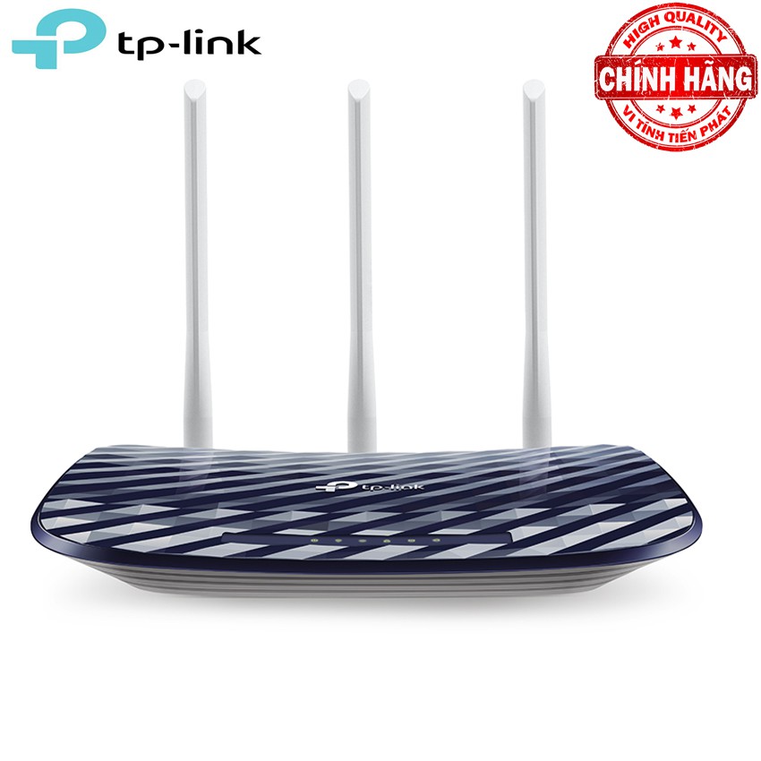 Bộ Phát Router WiFi Băng Tần Kép TP-Link AC750 - Archer C20 ( với băng tần 2.4Ghz và 5Ghz - 733Mbps )