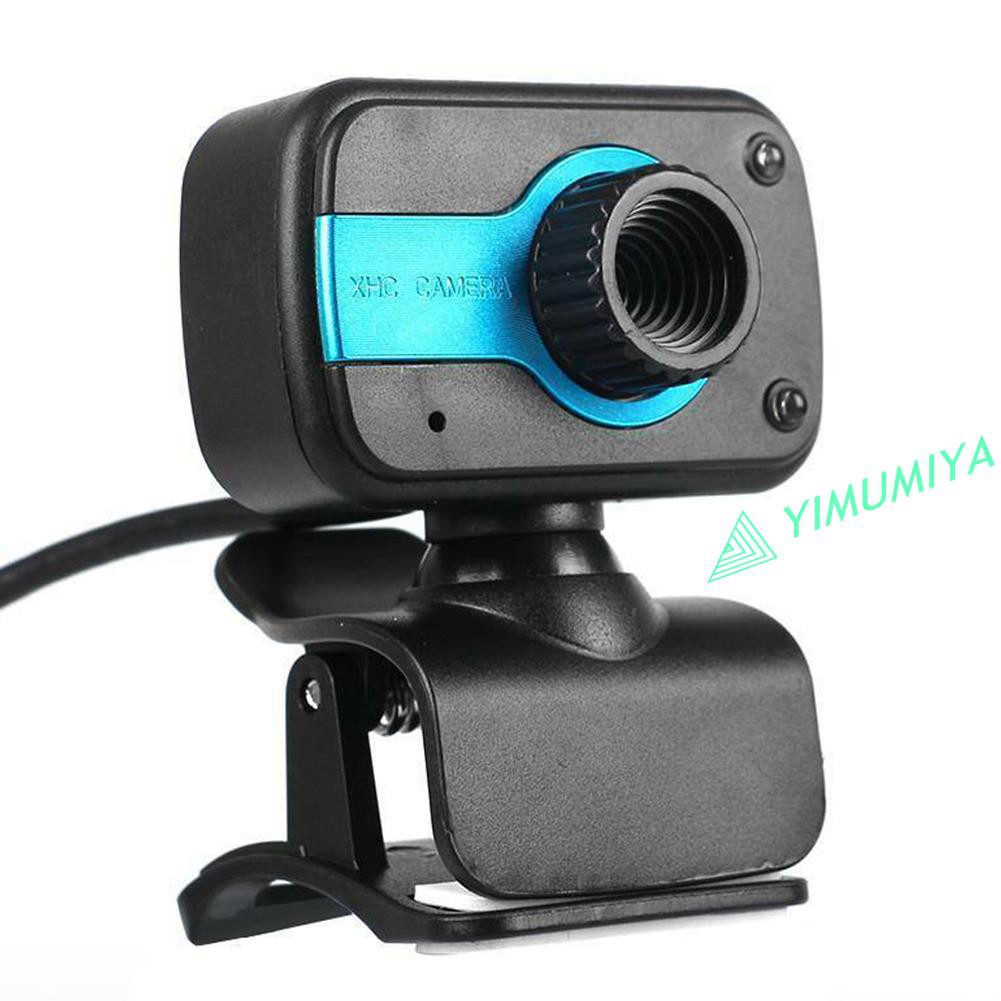 Webcam Usb Hd 2 Đèn Led Hỗ Trợ Quay Ban Đêm Kèm Micro | BigBuy360 - bigbuy360.vn