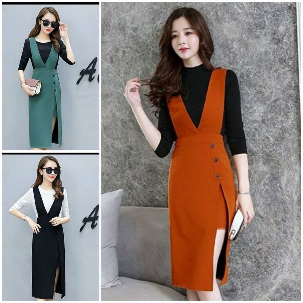 Yếm Xẻ Tà Fashion-3 Màu 3 Size 𝑭𝑹𝑬𝑬𝑺𝑯𝑰𝑷[Giá gốc tận xưởng]