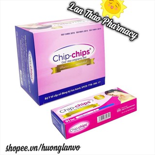 [combo hộp 12 que] QUE THỬ THAI CHIP-CHIPS CHÍNH HÃNG GIÁ TỐT