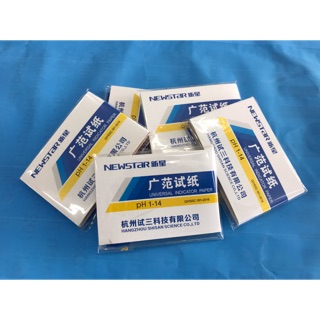 Combo 5 Gói Giấy Quỳ Tím PH 1-14 [ Gói 80 test ]