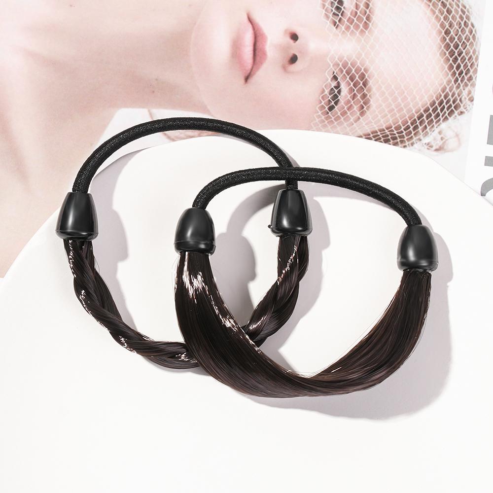 Dây Cột Tóc Giả Thời Trang Dành Cho Nữ