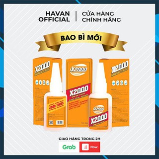 Keo dán x2000 siêu dính, keo dán đa năng chính hãng x2000 dán được mọi vật liêu an toàn với da tay