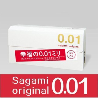 Bao cao su Sagami Original 0.01mm, mỏng, chân thực nhất thế giới