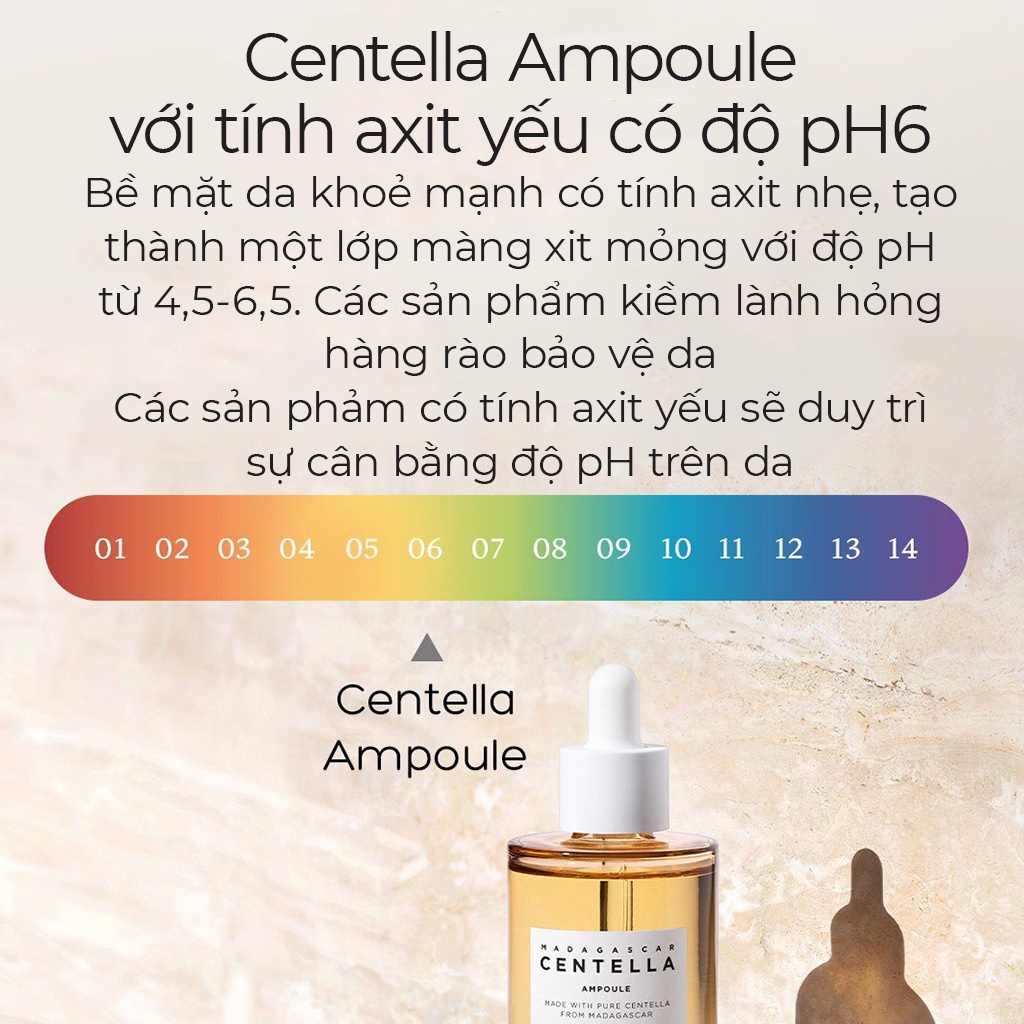 Serum dưỡng ẩm rau má skin 1004 Centella giảm mụn tức thì cải thiện làm mờ thâm phục hồi da khoẻ mạnh – Beauty at home