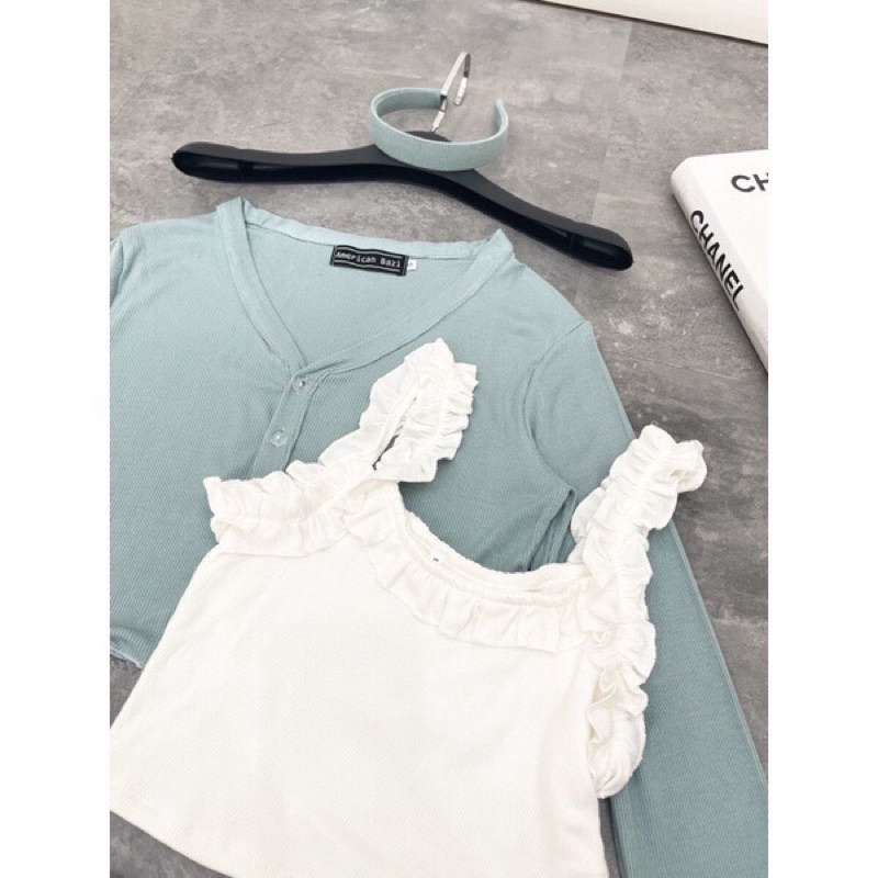 SET CROP TOP PASTEL | BigBuy360 - bigbuy360.vn