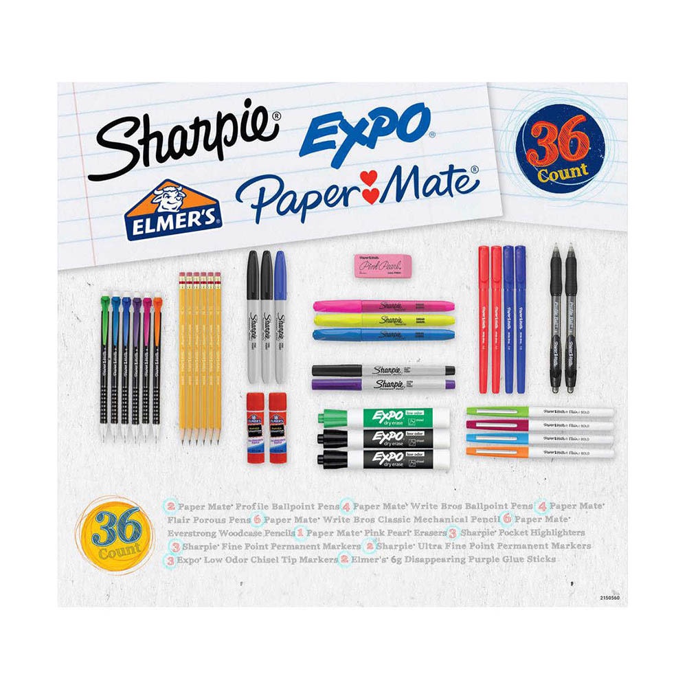 COMBO 36 Viết của Sharpie &amp; EXPO của Mỹ