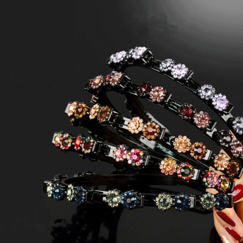 Băng Đô Cài Tóc Có Răng Tạo Kiểu Tóc Tết Cho Nữ