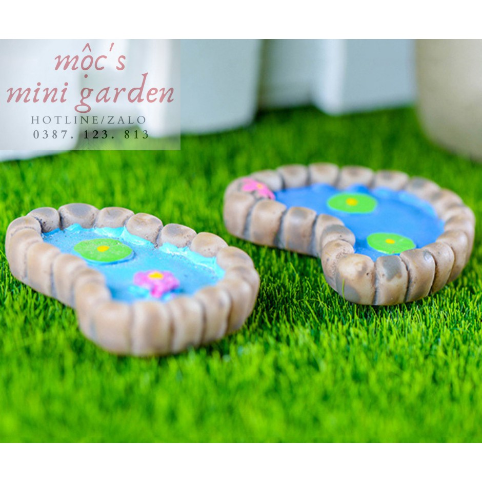 Hồ Sen | Tiểu Cảnh Terrarium | EC744 || Mocminigarden