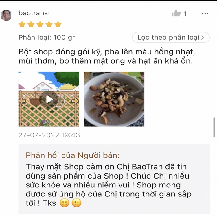 Tinh Bột Củ Sen Việt Nam  Giúp Giảm Cân , Ngủ Ngon Hơn