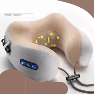 Gối massage cổ chữ u máy massage cổ vai gáy cao cấp
