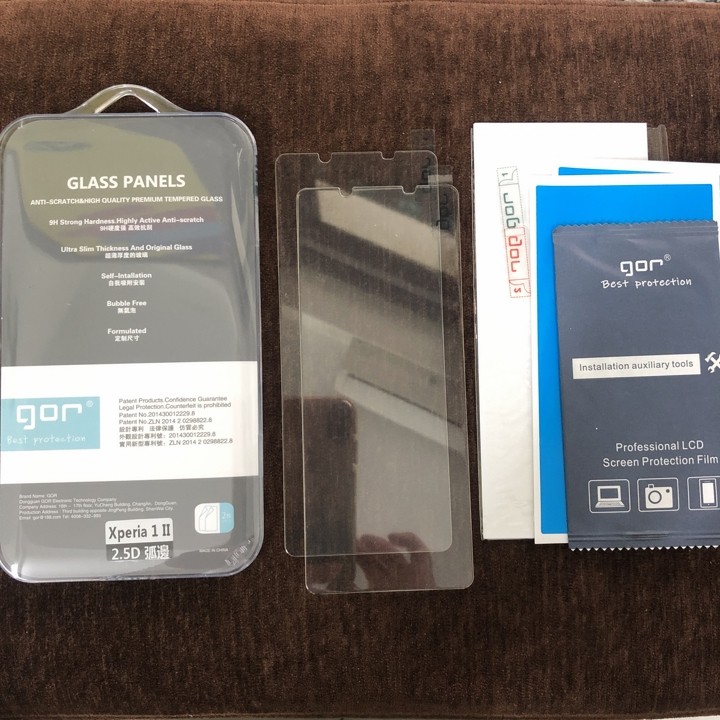 2 Cường lực Xperia 1 Mark 2 loại tốt Gor