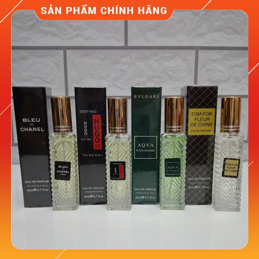 Nước Hoa mini Nam Nữ 6D Cao Cấp 20ml + Tặng kèm mẫu test 2ml | BigBuy360 - bigbuy360.vn
