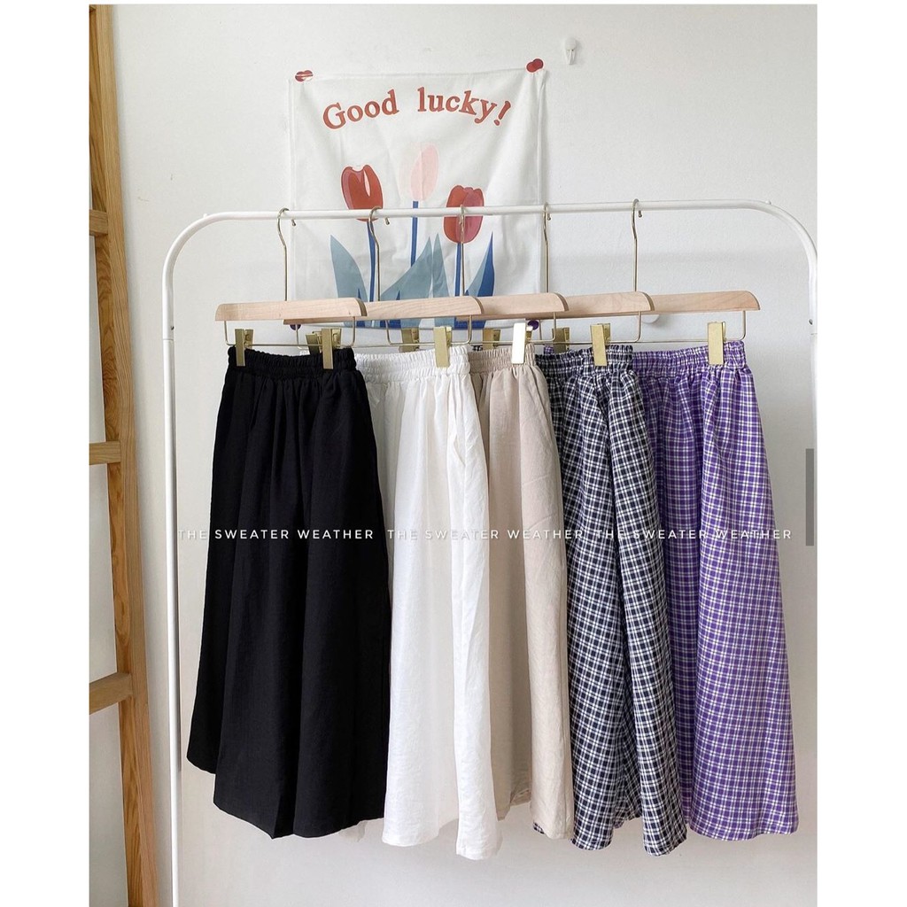 (HÀNG LOẠI 1 ) Chân Váy Đũi Trơn