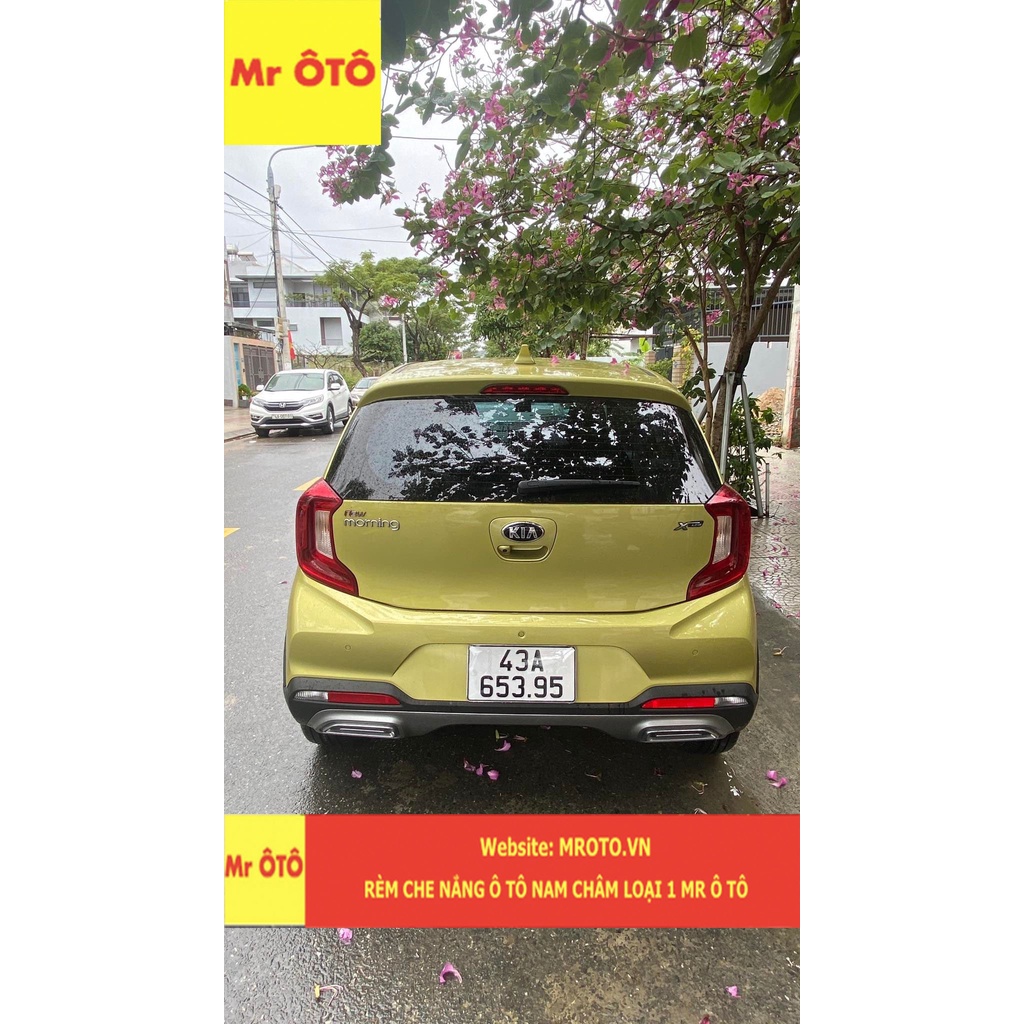 Rèm Che Nắng chống UV Xe Kia Morning 2021-2023 Hàng Loại 1 MR.ÔTÔ -Bảo Hành 2 Năm