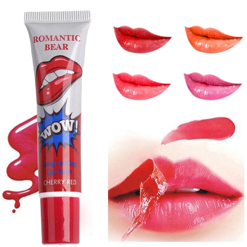 [Hàng mới về] Son kem lột mịn mượt như nhung kháng nước và lâu trôi 6 màu tùy chọn