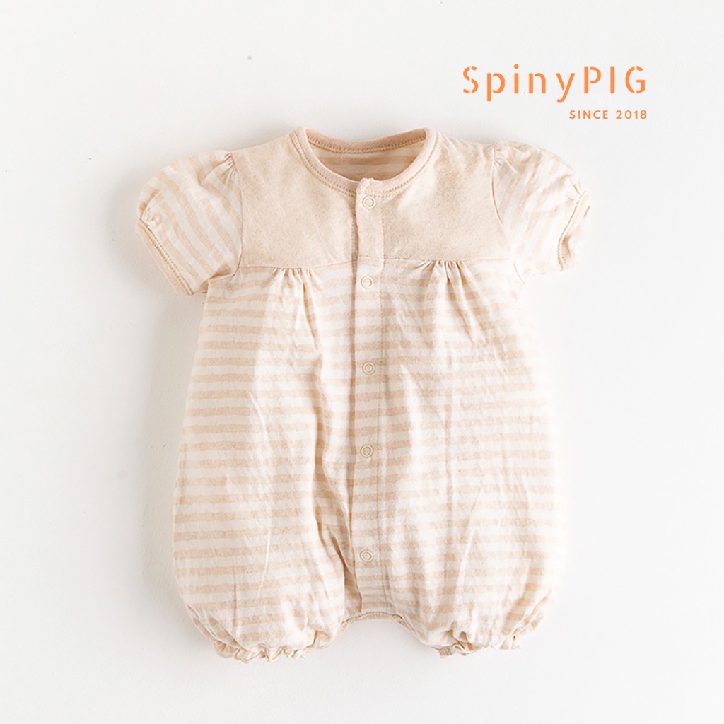 Bộ body cho bé sơ sinh 0-2 tuổi cộc tay mùa hè cotton tự nhiên không chất tẩy nhuộm an toàn cho bé gái bé trai