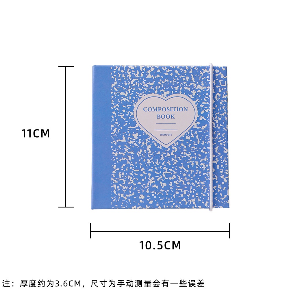 Cuốn Album Ảnh Polaroid 3 Lỗ Họa Tiết Vân Đá Phong Cách Hàn Quốc