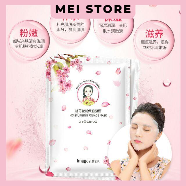 Mặt nạ trà xanh và hoa anh đào Images