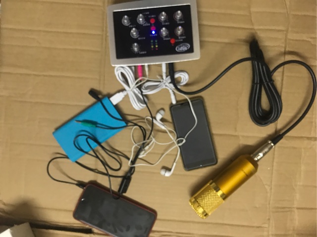 [Freeship toàn quốc từ 50k] bộ thu âm đầy đủ hf500 pck200(7 món) tặng tai nghe akg