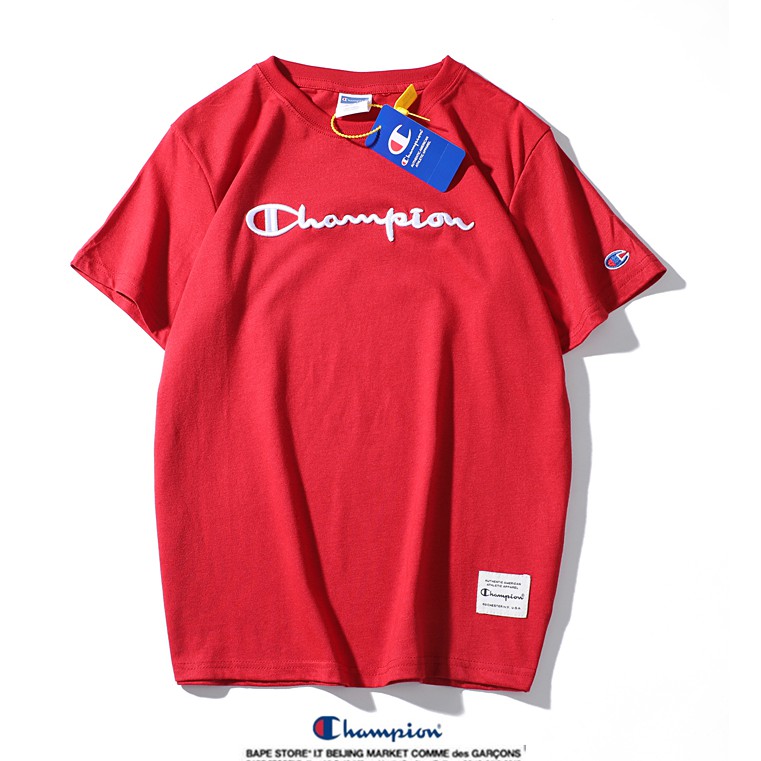 Áo thun tay ngắn thêu chữ 3D thời trang dành cho cặp đôi