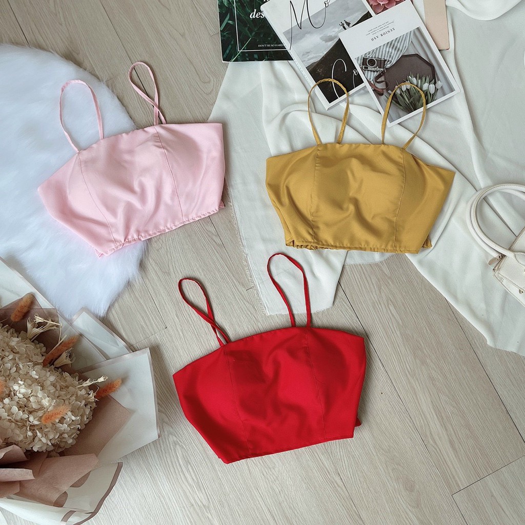 áo kiểu 2 dây mút ngực xinh nhúm lưngg