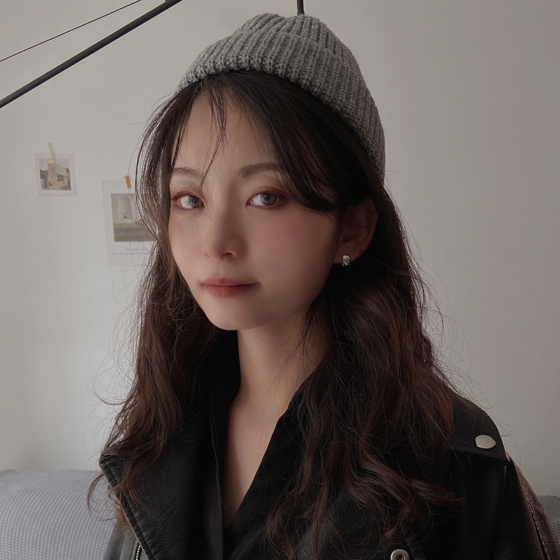 Khuyên Tai Hình Vuông Đơn Giản Thời Trang Dành Cho Nam Nữ